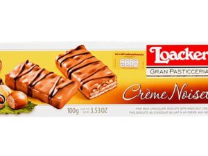 וופל שוקולד במילוי קרם אגוז לוז  - <span class='eng'>LOACKER CREMA NOISETTE</span>