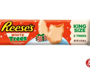 זוג עצי שוקולד לבן מלאים בחמאת בוטנים - <span class='eng'>TREES REESE'S WHITE TREES KING SIZE</span>