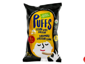 חטיף קינואה טבעוני בטעם צ'דר  - <span class='eng'>PUFFS WHITE CHEDDAR</span>