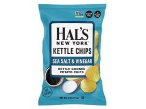 חטיף תפוח אדמה בטעם חומץ ומלח ים - <span class='eng'>HAL'S NEW YORK SEA SALT & VINEGAR</span>