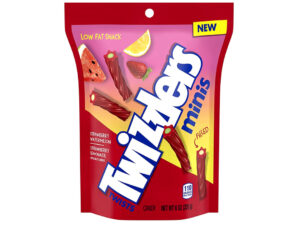 טוויזלרס מיני עם מילוי בטעמי אבטיח ולימונדה - <span class='eng'>TWIZZLERS MINIS</span>