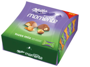 מארז חטיפי שוקולד ואגוזים - <span class='eng'>MILKA MOMENTS NUSS MIX</span>