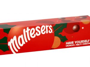 מהדורת קריסטמס שוקולד חלב במילוי פצפוצי דבש - <span class='eng'>MALTESERS</span>