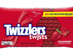 ממתק בטעם תות באריזת ענק - <span class='eng'>TWIZZLERS TWISTS</span>