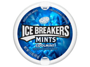 סוכריות בטעם פפרמינט - <span class='eng'>ICE BREAKERS COOL MINT</span>