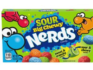 סוכריות גומי חמוצות בטעם פירות  - <span class='eng'>NERDS</span>