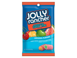 סוכריות גומי חמוצות רכות בטעמי פירות  - <span class='eng'>JOLLY RANCHER AWESOM TWOSOME</span>