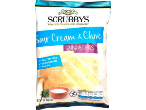 סקראביס חטיף קינואה בטעם "שמנת חמוצה" ועירית  - <span class='eng'>Scrubbys</span>