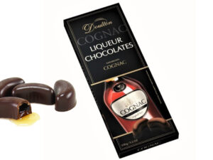 פרלינים שוקולד מריר מלאים בקוניאק - <span class='eng'>Doulton Cognac Liqueur Chocolate</span>