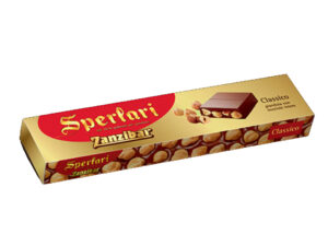 שוקולד חלב ענק עם אגוזי לוז - <span class='eng'>Sperlari Zanzibar Classico</span>