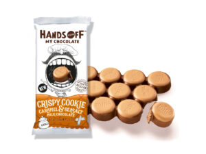 שוקולד קריספי קוקי קרמל ומלח ים - <span class='eng'>Hands Off My Chocolate Crispy Cookie Caramel</span>