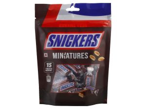 שקית מיני חטיף - <span class='eng'>SNICKERS MINIATURES</span>