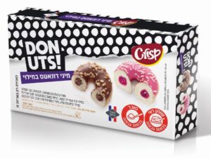 דואט מיני דונאטס עם מילוי  - <span class='eng'>DOUNUTS CRISP</span>