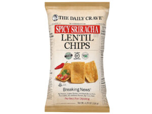 חטיף צ'יפס סרירצ'ה  - <span class='eng'>The Daily Crave Spicy Sriracha Lentil Chips</span>