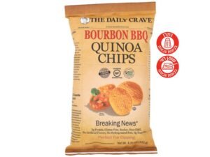 חטיף צ'יפס קינואה בטעם ברביקיו בורבון  - <span class='eng'>The Daily Crave Quinoa Chips Bourbon BBQ</span>