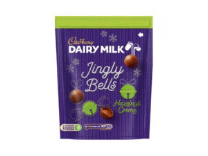 כדורי שוקולד במילוי קרם אגוזים  - <span class='eng'>CADBURY JINGLE BELLS</span>