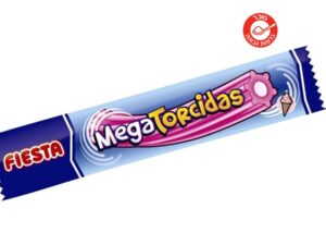 ליקריץ עבה במילוי בטעם גלידה - <span class='eng'>FIESTA MEGA TORCIDAS</span>