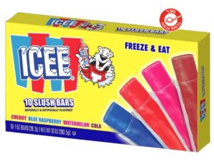מארז 10 שלוקים להקפאה בטעם קולה ופירות  - <span class='eng'>ICEE</span>