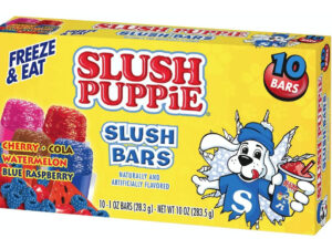 מארז 10 שלוקים להקפאה בטעם קולה ופירות  - <span class='eng'>Slush Puppie Slush Bars</span>