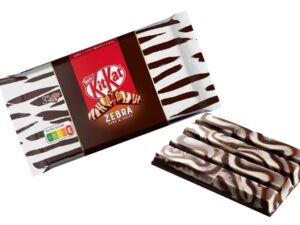 מארז 3 חטיפי אצבעות שוקולד מריר ולבן - <span class='eng'>KITKAT ZEBRA</span>