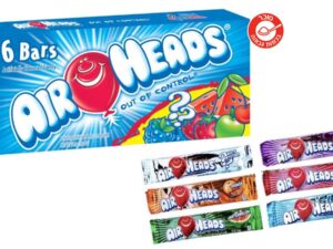 מארז 6 טופי במיקס טעמים - <span class='eng'>Airheads 6 BARS</span>