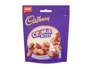 מיני עוגיות שוקולד צ'יפס עם תחתית שוקולד  - <span class='eng'>CADBURY COOKIE BITES</span>