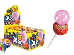סוכריה גדולה על מקל עם מסטיק  - <span class='eng'>CHUPA CHUPS XXL</span>