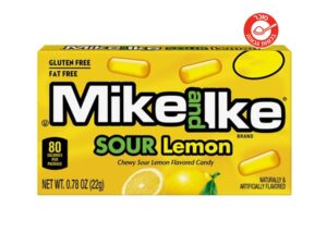 סוכריות גומי בטעם לימון חמוץ בקופסא אישית קטנה - <span class='eng'>MIKE & IKE SOUR LEMON</span>