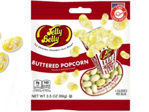 סוכריות גומי בטעם פופקורן וחמאה - <span class='eng'>Jelly Belly Buttered Popcorn</span>