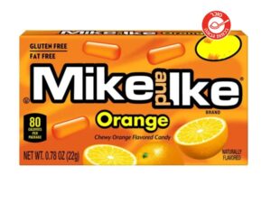 סוכריות גומי בטעם תפוז בקופסא אישית קטנה - <span class='eng'>MIKE & IKE ORANGE</span>