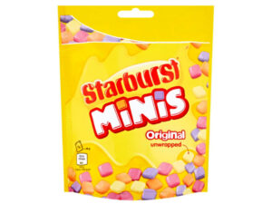 סוכריות גומי בטעמי פירות  - <span class='eng'>STARBURST MINIS ORIGINAL UNWRAPPED</span>