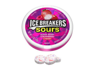 סוכריות חמוצות בטעם אוכמניות ותות - <span class='eng'>ICE BRAEKERS SOURS</span>