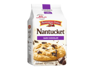 עוגיות דאבל שוקולד צ'יפס מריר רכות  - <span class='eng'>NANTUCKET PEPPERIDGE FARM</span>