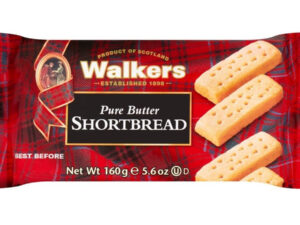 עוגיות חמאה סקוטיות מחמאה אמיתית 160 גרם  - <span class='eng'>WALKERS SHORTBREAD</span>