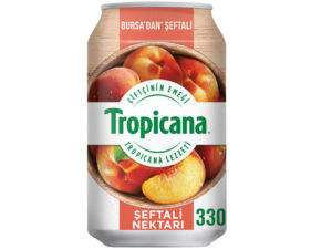 פחית משקה אפרסק  - <span class='eng'>TROPICANA</span>