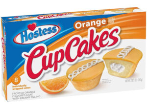 קאפקייקס תפוז במילוי קרם  - <span class='eng'>HOSTESS ORANGE CUPCAKES</span>