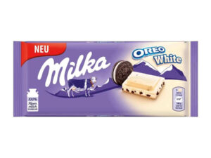 שוקולד לבן עם קרם אוראו - <span class='eng'>MILKA OREO WHITE</span>