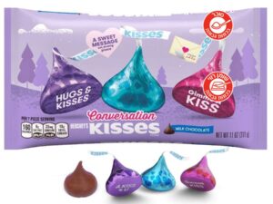שוקולד נשיקות עם הודעות אהבה - <span class='eng'>HERSHEY'S KISSES Conversation</span>