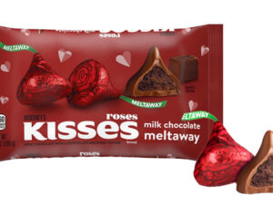 שוקולד נשיקות עם מרכז שוקולד רך - <span class='eng'>HERSHEY'S KISSES Roses</span>