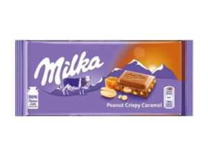 שוקולד קרמל קריספי ובוטנים - <span class='eng'>MILKA</span>