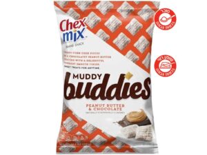 שקית גדולה של חטיפים עם שוקולד וחמאת בוטנים  - <span class='eng'>Chex Mix Peanut Butter & Chocolate</span>