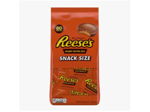 שקית ענק עם 60 חטיפי שוקולד חמאת בוטנים - <span class='eng'>REES'S</span>