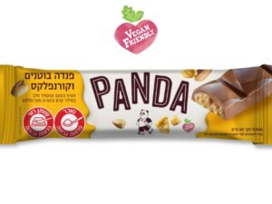 חטיף בטעם שוקולד חלב במילוי קרם בוטנים וקורנפלקס - פנדה  - <span class='eng'></span>