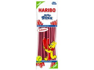 צינורות גומי עם מילוי בטעם תות - <span class='eng'>HARIBO BALLA STIX</span>