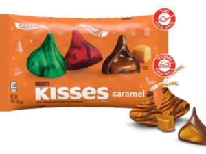 שוקולד נשיקות עם מילוי קרמל  - <span class='eng'>HERSHEY'S KISSES CARAMEL</span>