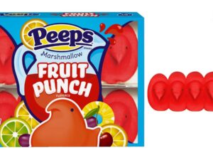 10 אפרוחי מרשמלו פונץ' פירות - PEEPS