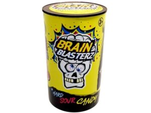 סוכריות סופר חמוצות בחבית צהובה -Brain Blasterz Super sour Candies