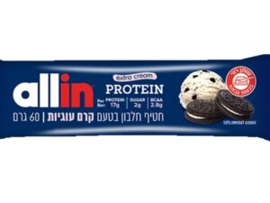 חטיף חלבון קרם עוגיות  - ALL IN