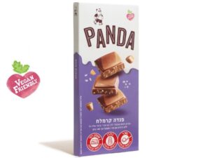 שוקולד חלב קרמל ומלח גס - קרמלח - פנדה