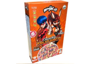 דגני בוקר טבעות בטעמי פירות- המופלאה - Miraculous Crunchy Fruit Rings